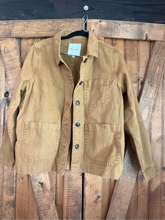 Madewell Jackets & Blazers - Madewell women’s Brown Canvas Work Jacket
